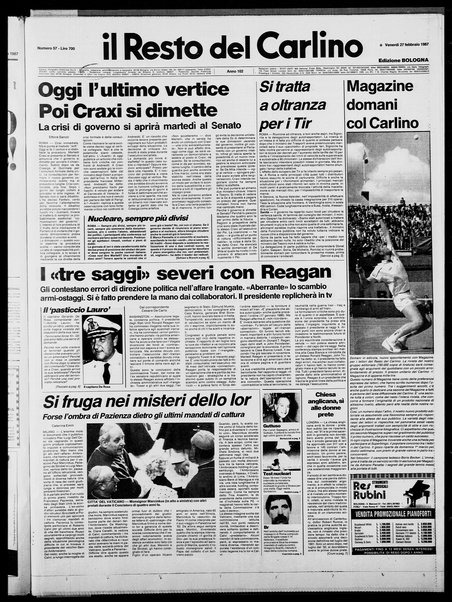 Il Resto del Carlino : giornale dell'Emilia